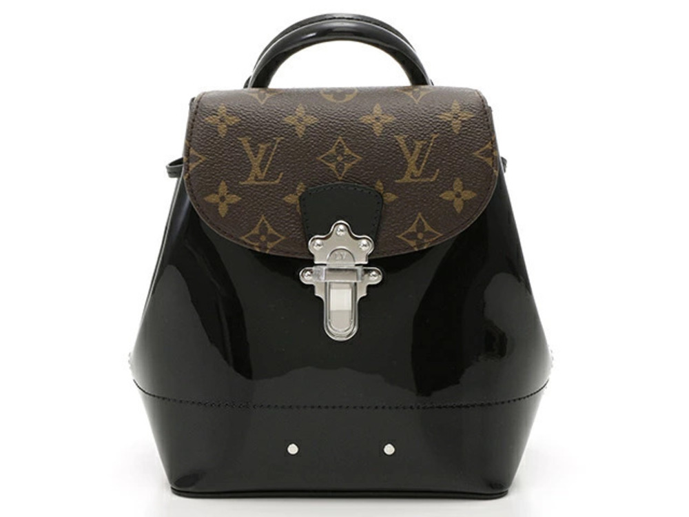 LOUIS VUITTON Backpack Hot Springs Monogram Vernis MY